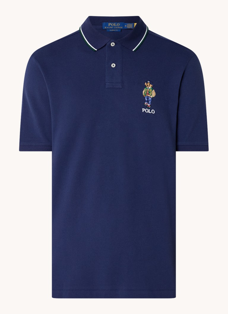 Ralph Lauren  Regular fit polo van piqué katoen met logoborduring