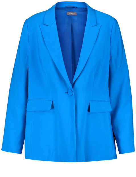 Blazer mit Pattentaschen