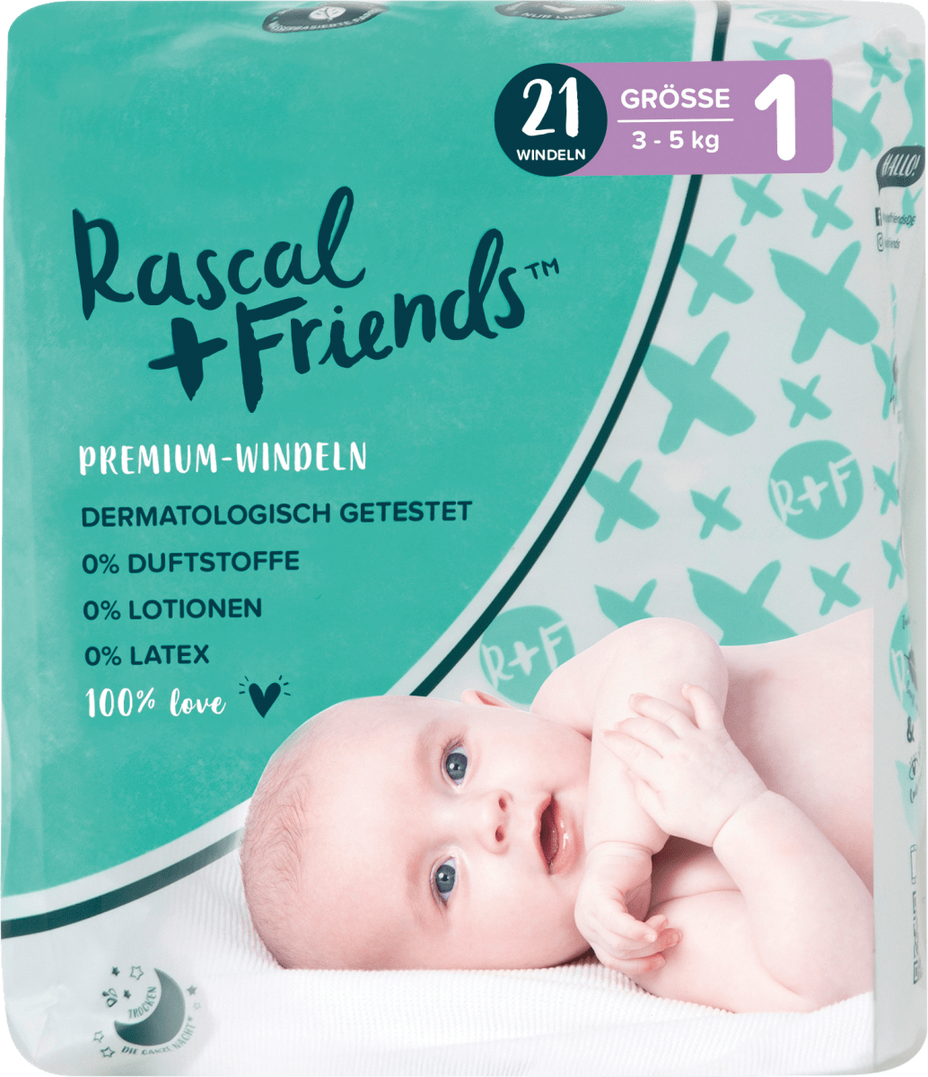 Windeln Gr. 1 (3-5 kg), 21 St