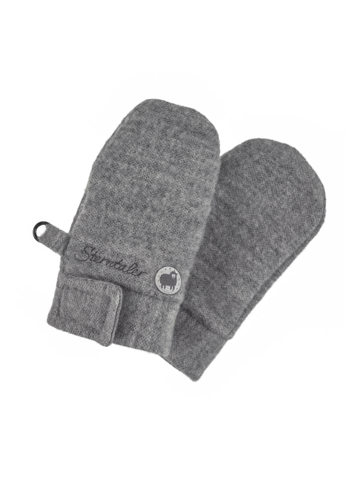 Sterntaler Fäustlinge in silber mel. günstig kaufen