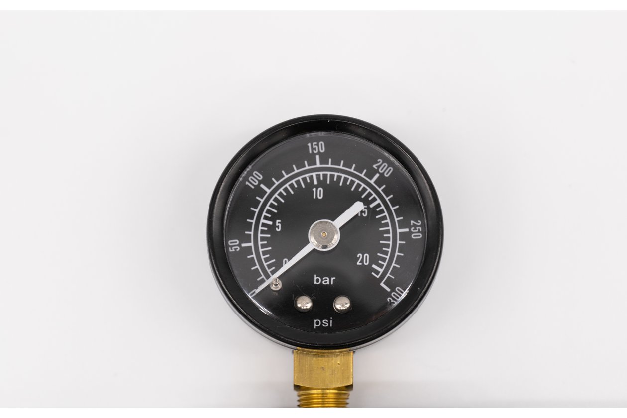 TBG Du00e4mpferpumpe Alu mit Manometer