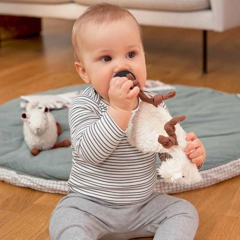 Attache sucette doudou Tiny Farmer Mouton Lässig