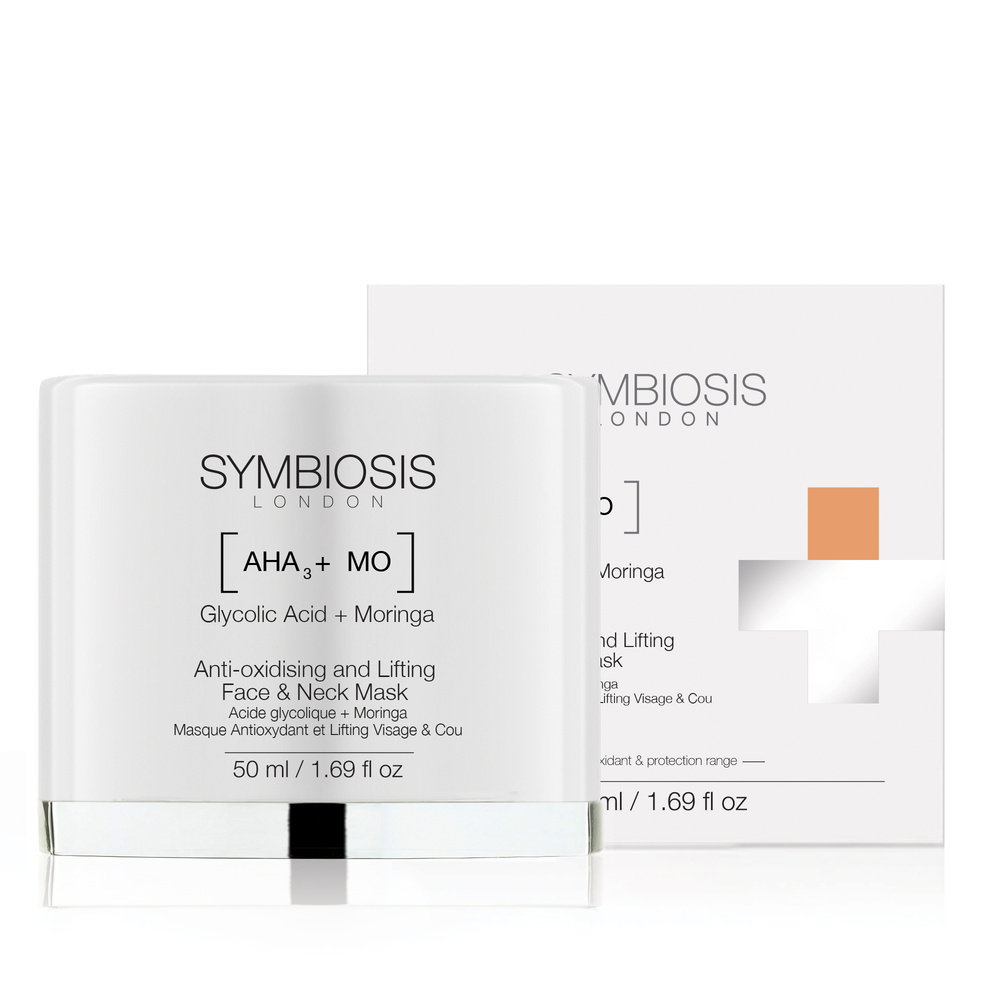 symbiosis [Acide glycolique + Moringa] - Masque Anti-Oxydant et Lifting Visage & Cou Masques & Exfoliants
