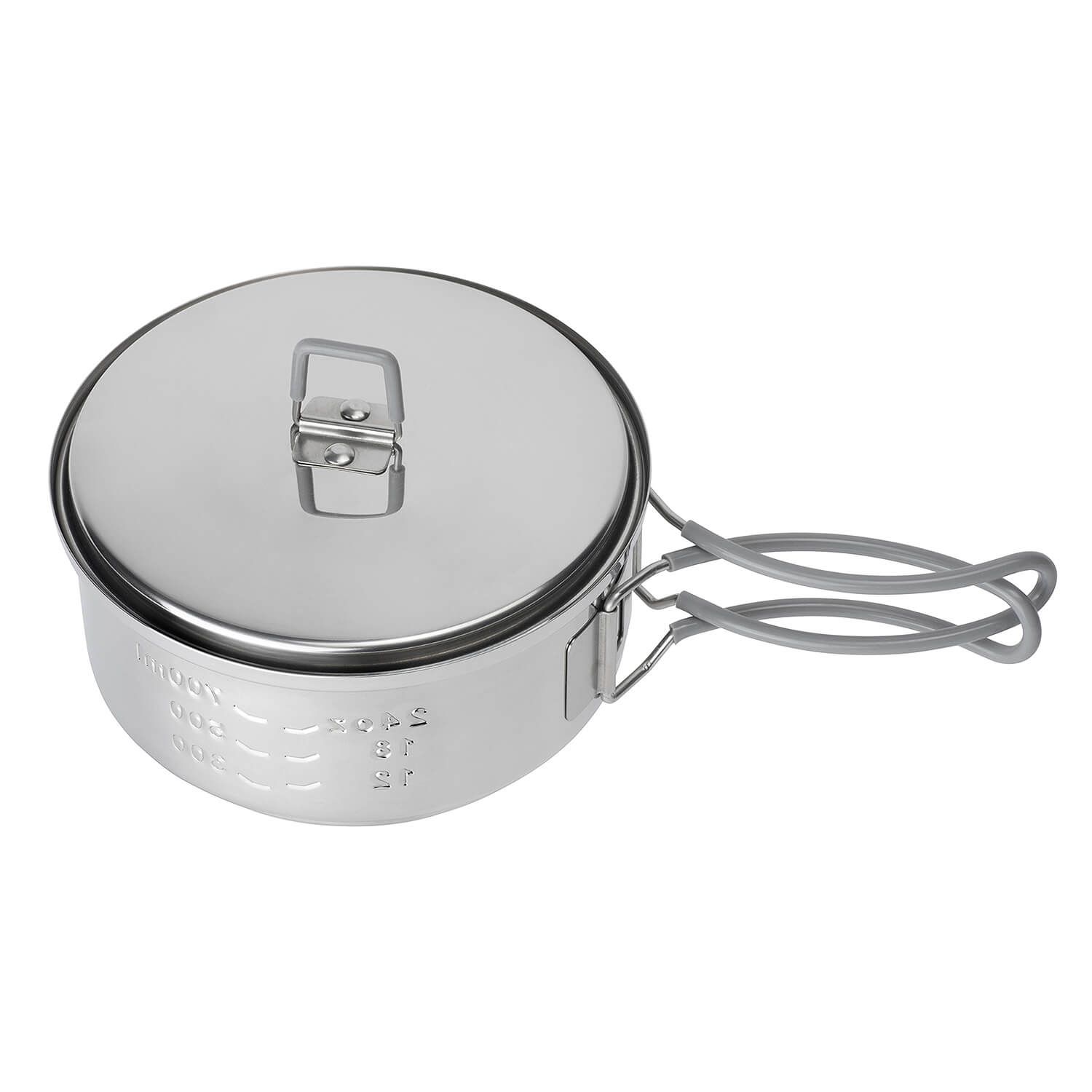 Trockenbrennstoff Kochset 1000 ml Edelstahltopf