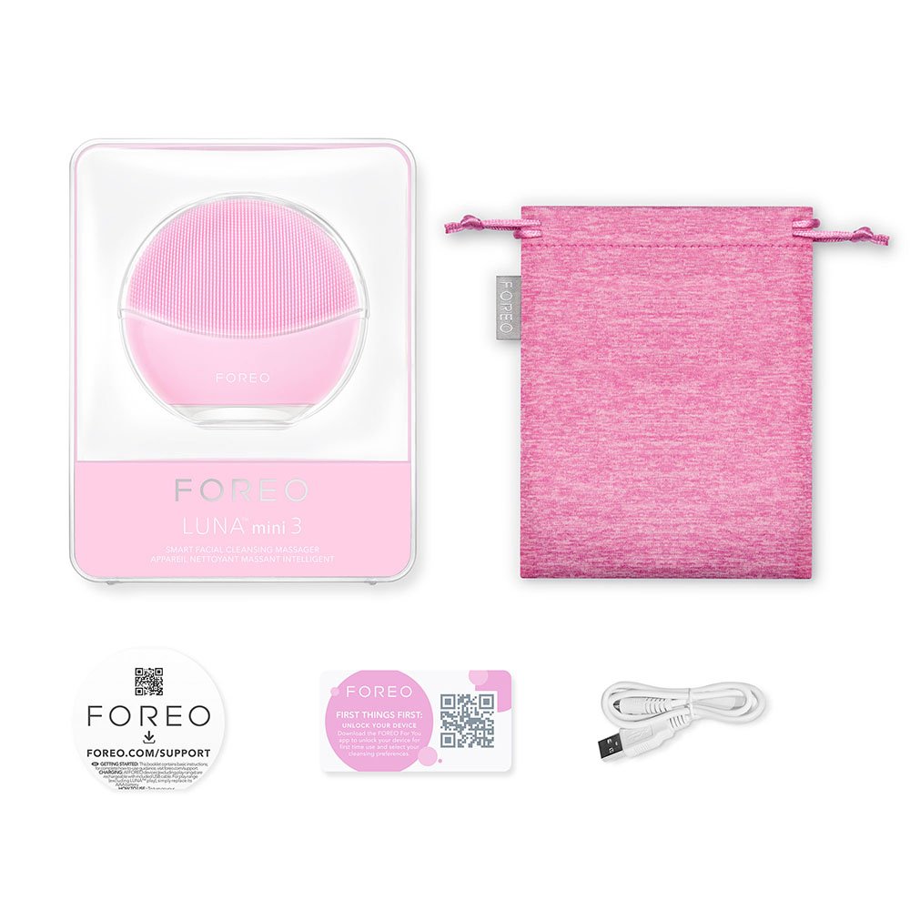 Foreo LUNA mini 3 Pearl Pink Gesichtsreinigungsbürste