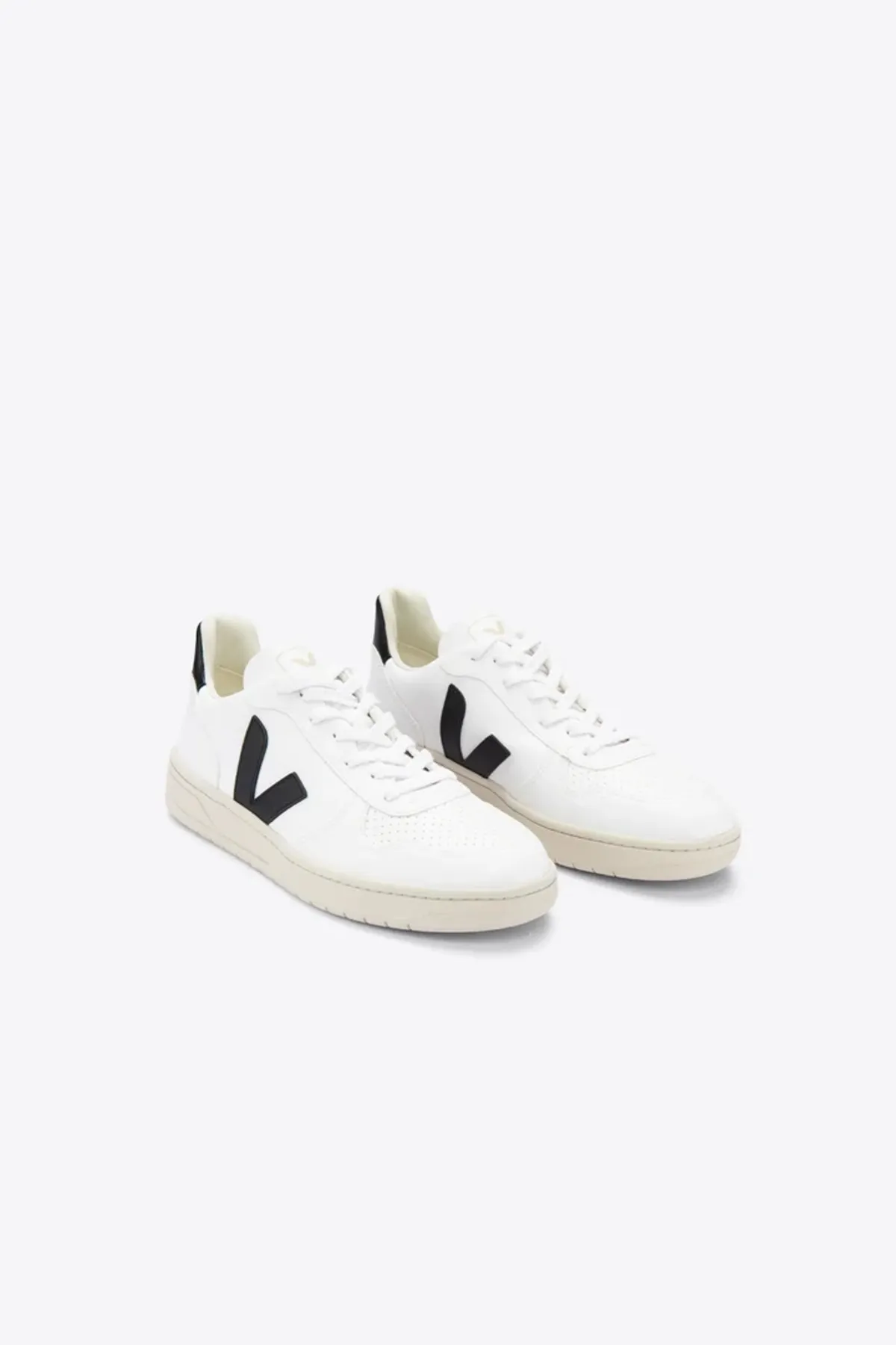 VEJA  Weiß_Schwarz Sneaker für Damen / Mädchen
