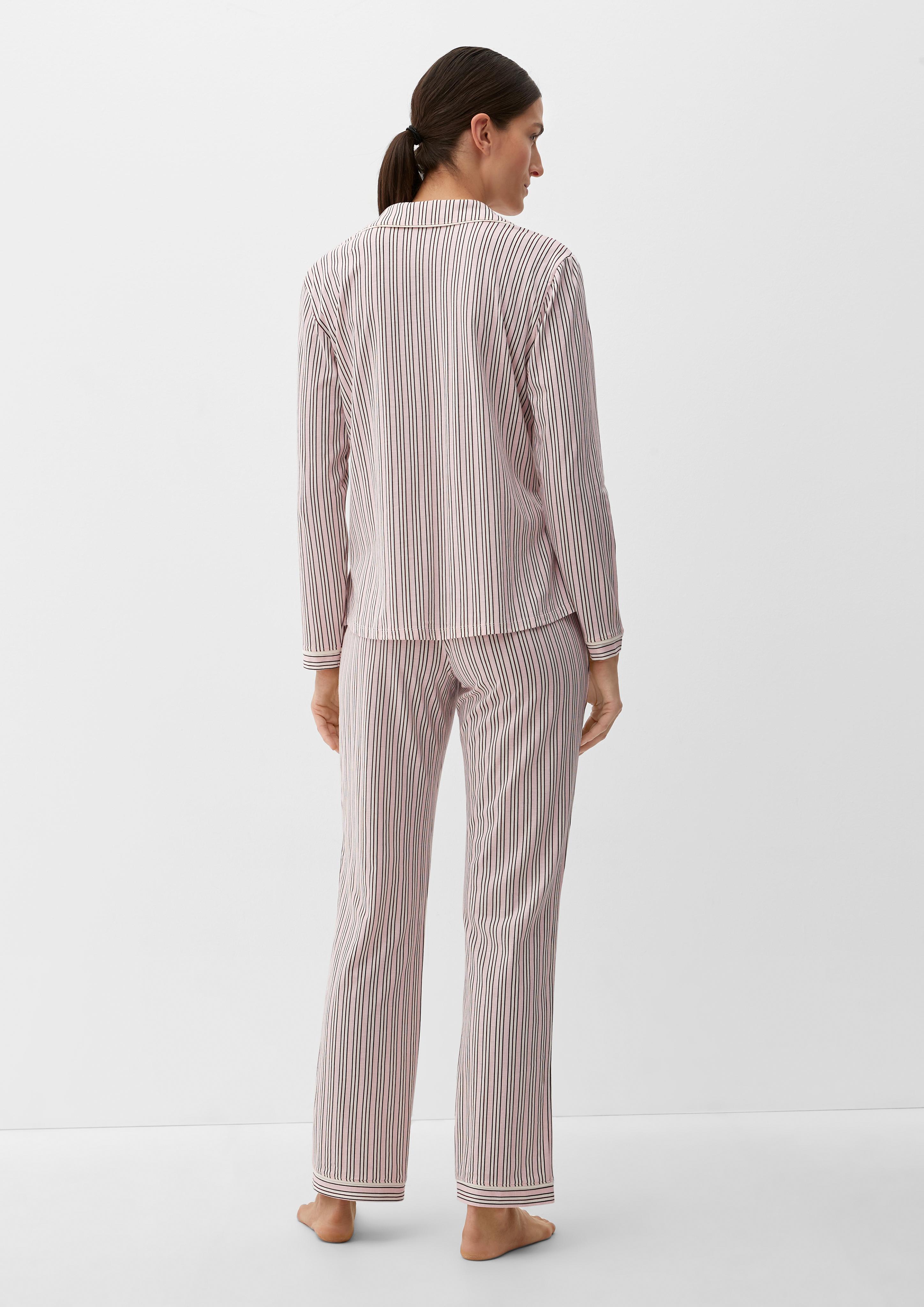 Pyjama mit Allover-Print  6006321-41S2