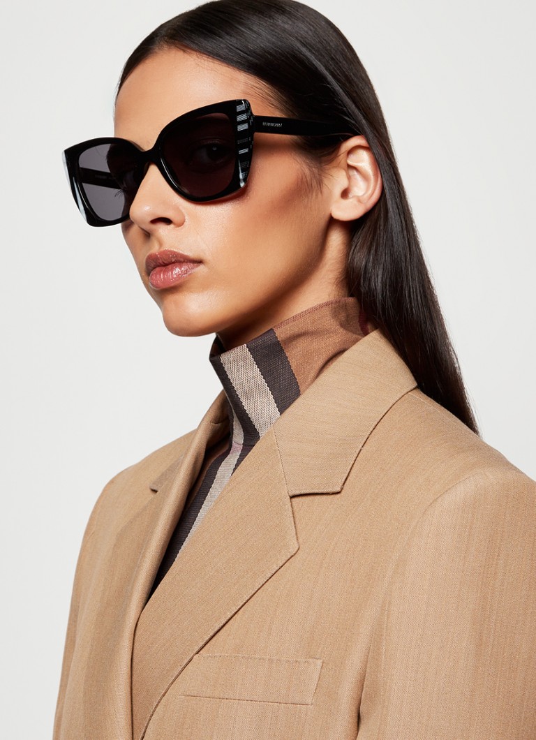 Occhiali da sole polarizzati Burberry Butterfly BE4393