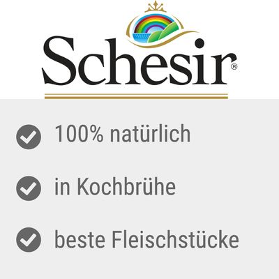 Sparpaket Schesir Natural mit Reis 24 x 85 g