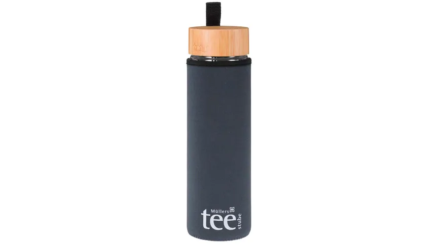 Müllers Teestube Trinkflasche mit Filter 0,6l