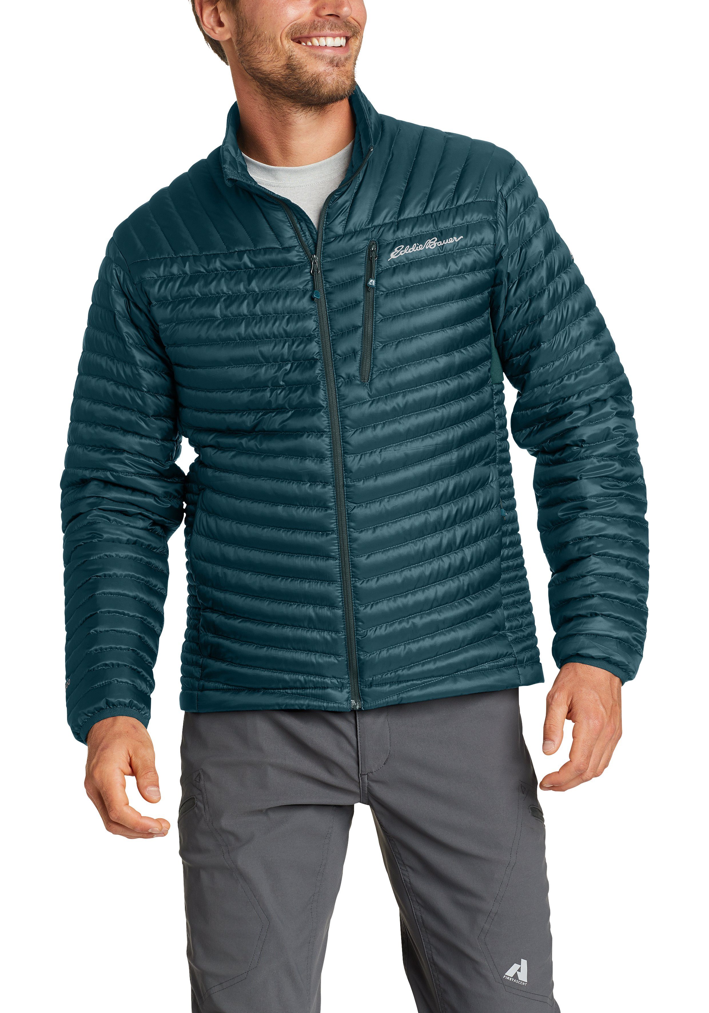 Eddie Bauer Daunenjacke Microtherm 2.0 Stormdown recyceltes Material