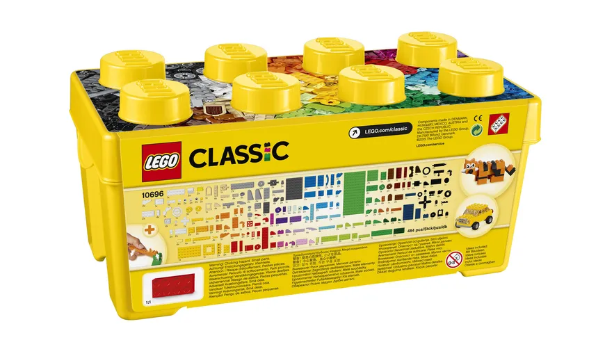 LEGO Classic 10696 Mittelgroße Bausteine-Box