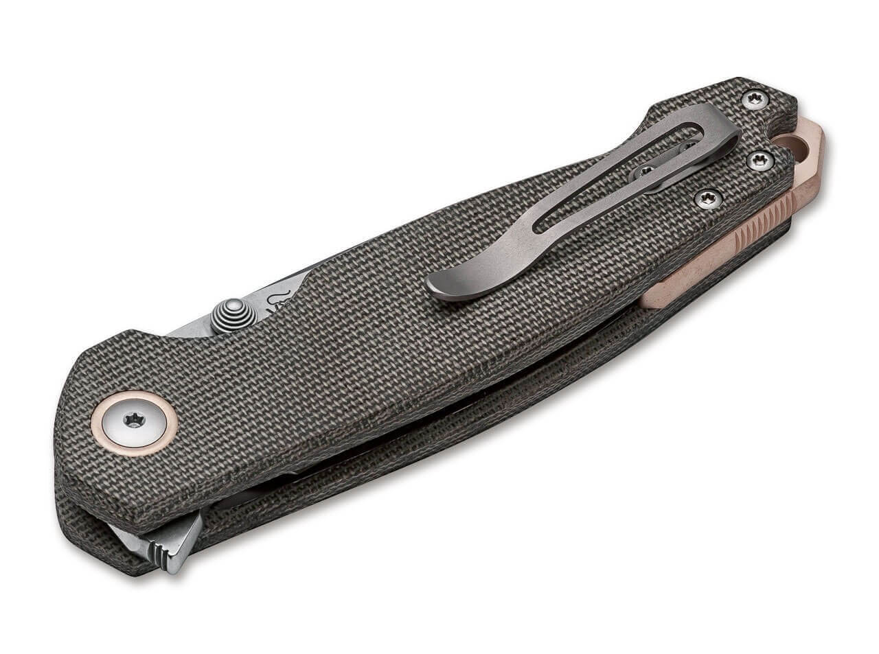 Katla Canvas Micarta Green