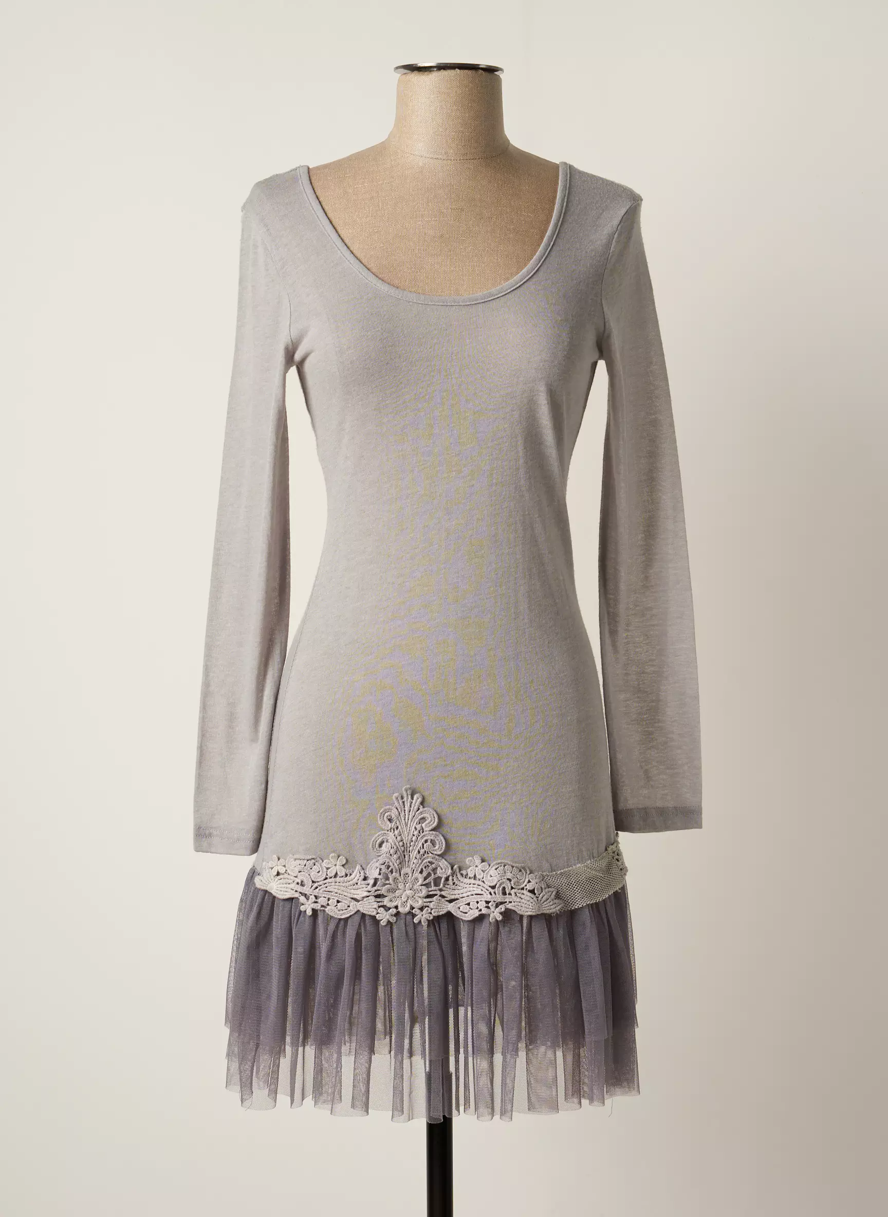 Molly Bracken Robes Mi Longues Femme couleur gris