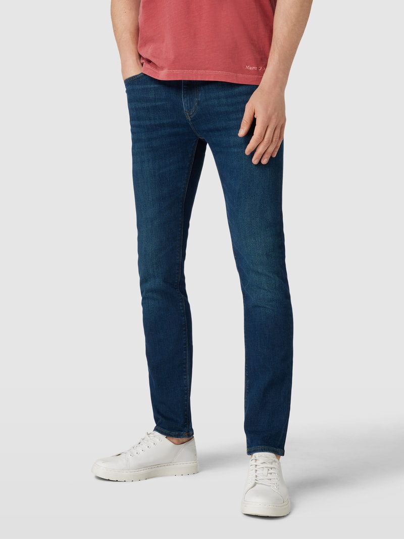 Slim Fit Jeans im 5-Pocket-Design Modell 'BLEECKER' in jeans