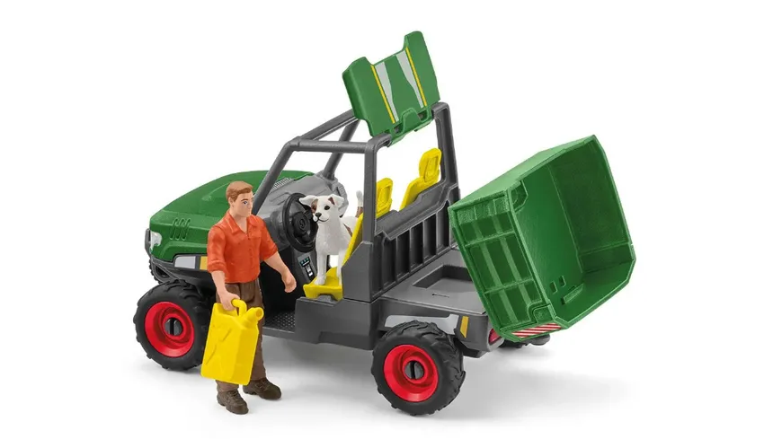 Schleich 42659 - Farm World - Waldbauer mit Fahrzeug