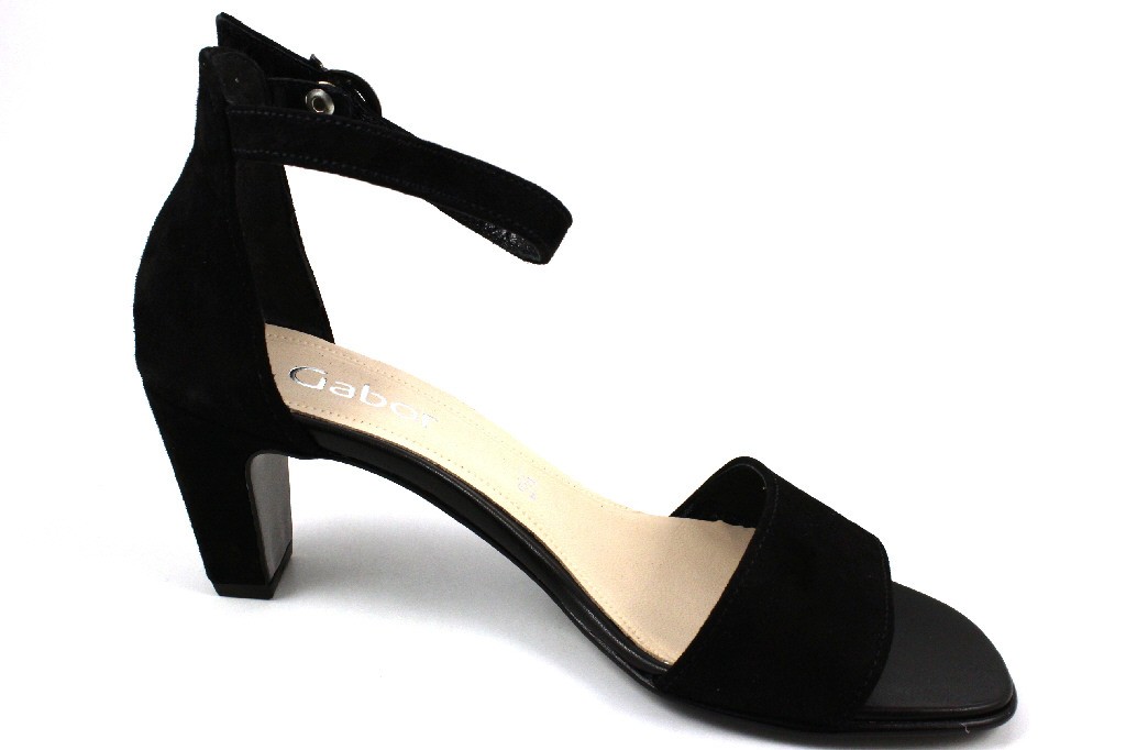 GABOR Klassische Sandalen schwarz