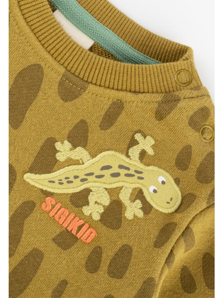 Sigikid Sweatshirt welcome to the jungle in Grün günstig kaufen