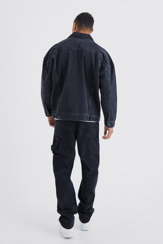 Oversize Jeansjacke