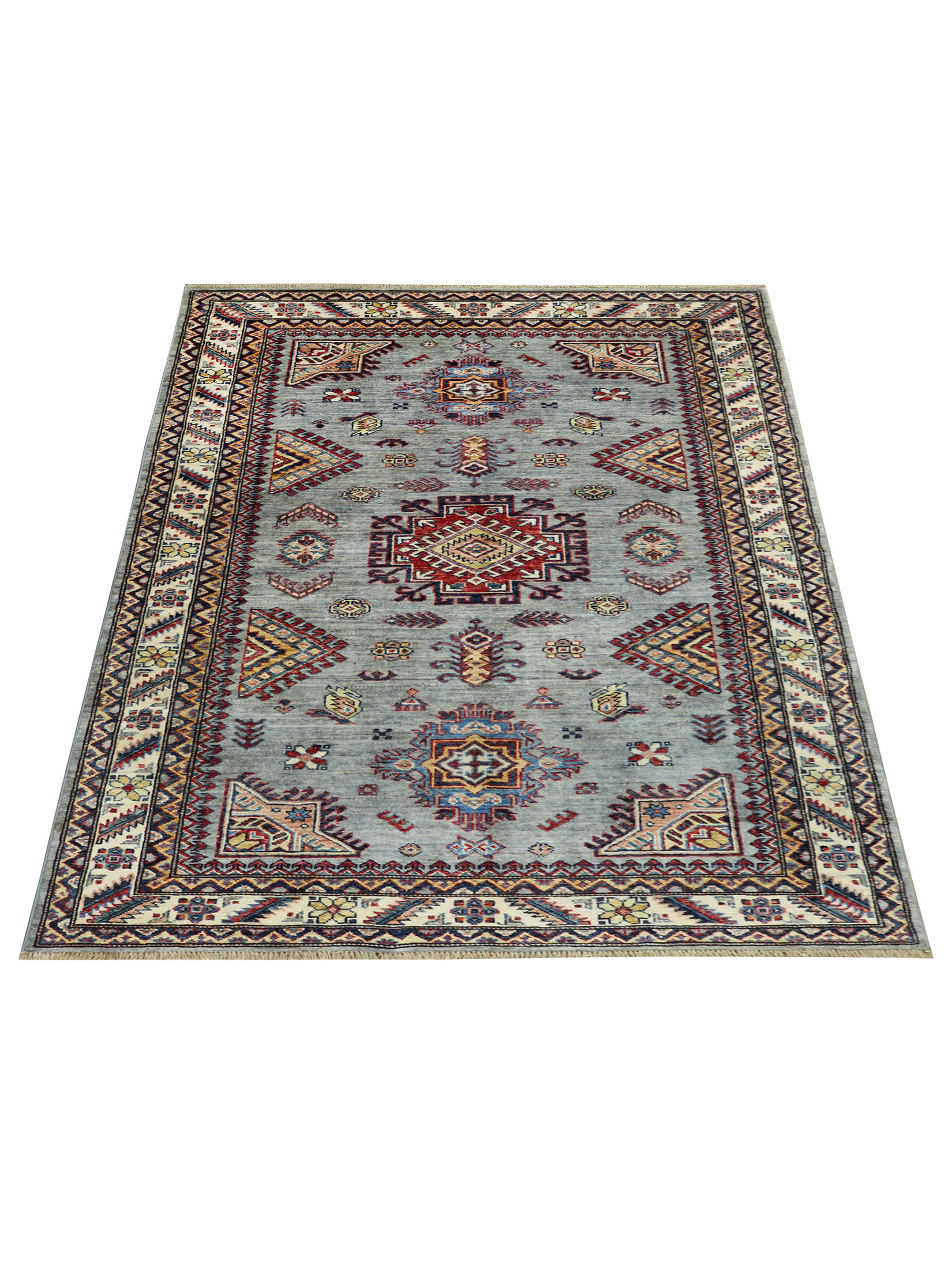 Kazak Ghazni ca. 128 x 180 cm, Unikat / Einzelstück