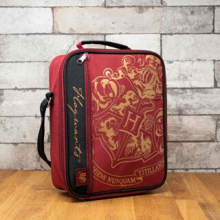 Harry Potter Deluxe Lunchtasche (Burgunder) Crest