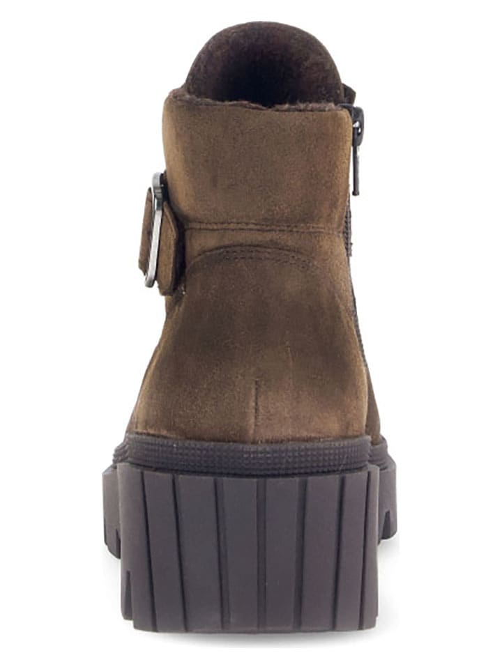 Gabor Leder-Boots in Braun günstig kaufen