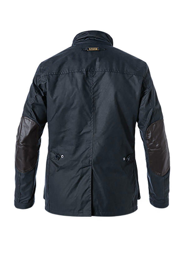 Barbour, Fieldjacket Ogston, Baumwolle gewachst, navy