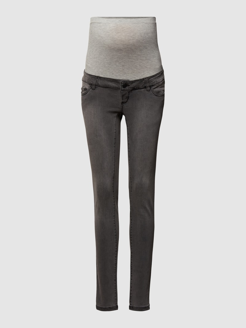 Umstands-Jeans mit Stretch-Anteil in anthrazit