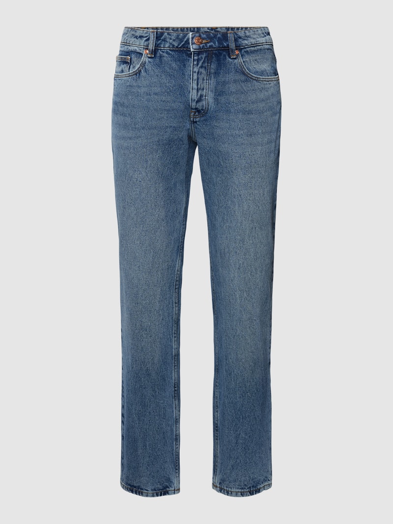 Mid Rise Jeans im Slim Fit in blau