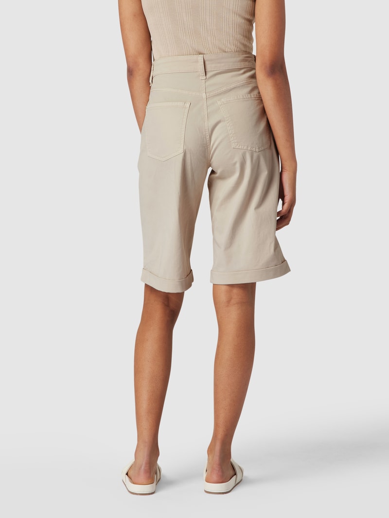 Bermudas mit fixierten Beinumschlägen Modell 'Kacie' in sand