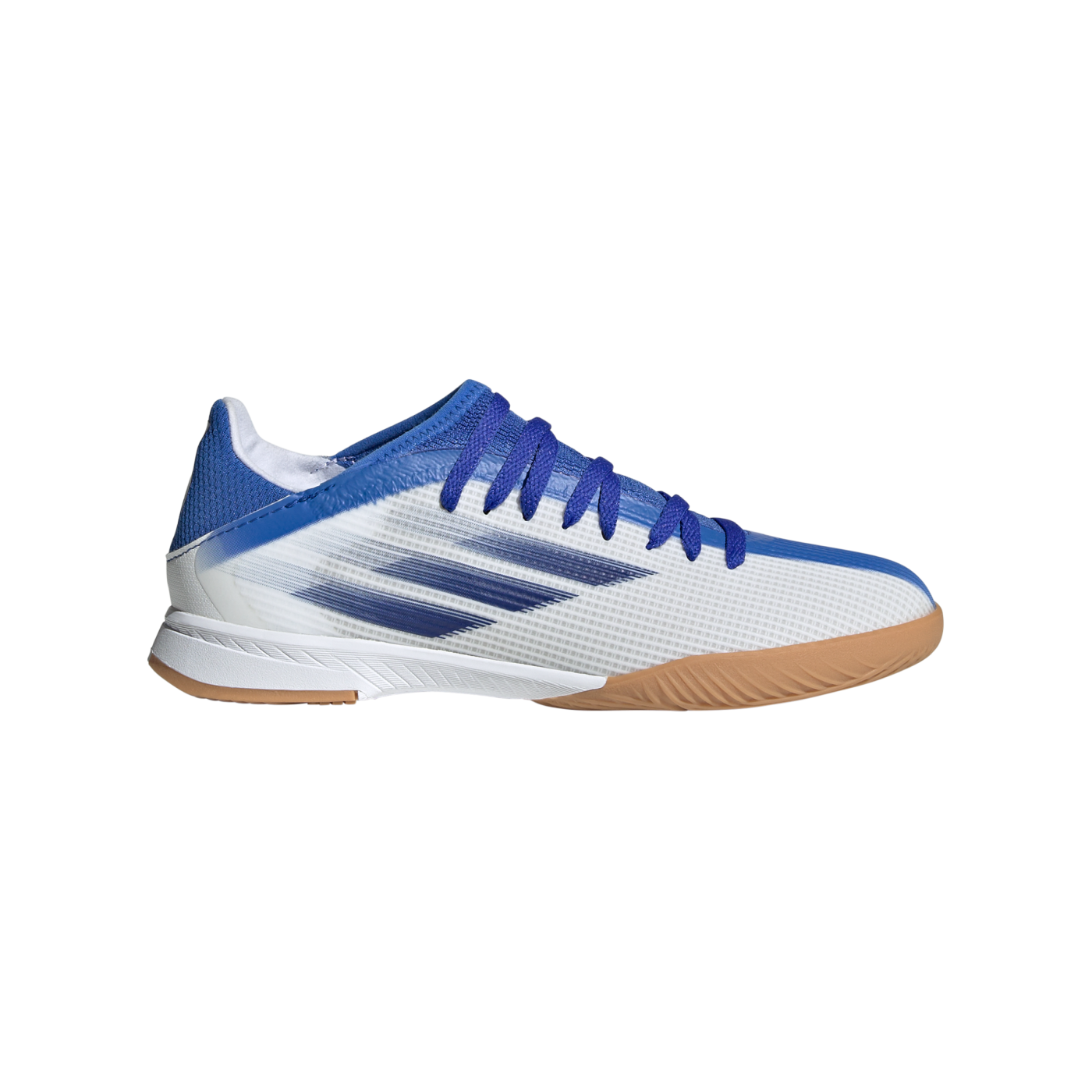 adidas X SPEEDFLOW.3 IN Halle Diamond Edge J Kids Weiss Blau