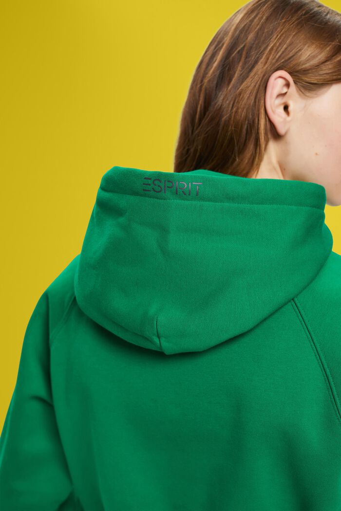 Cropped-Hoodie mit Delfin-Logo