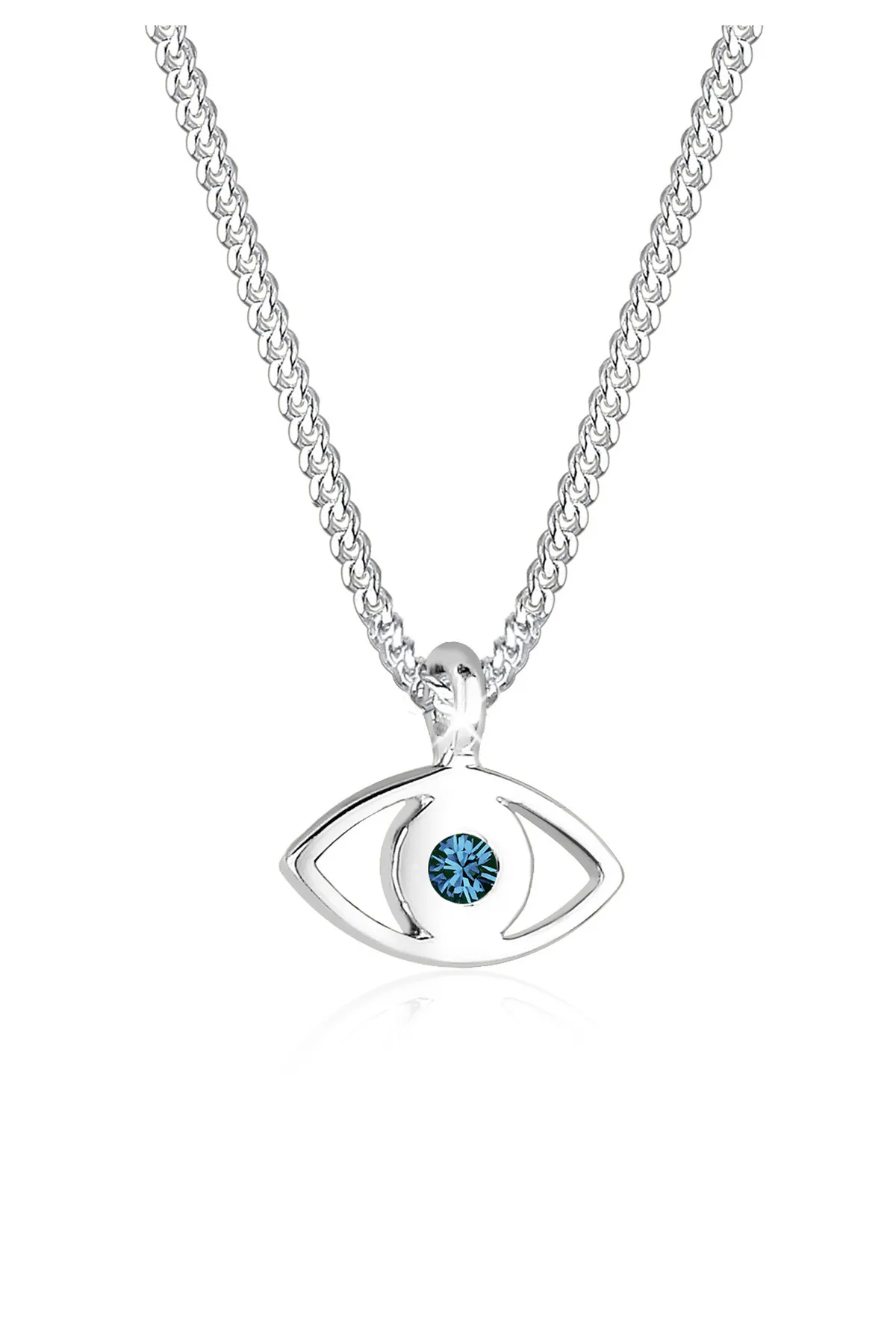 ELLI  Halskette Evil Eye Kristalle 925 Sterling Silber