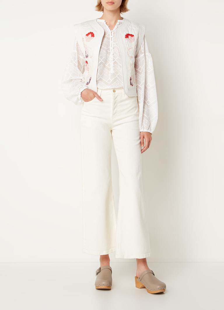 Cardigan scurt Vico de la Claudie Pierlot cu imprimeu floral