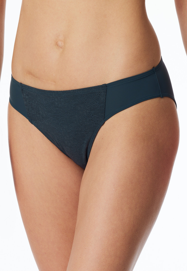 Rio-Slip blickdichte Spitze dunkelblau - Air