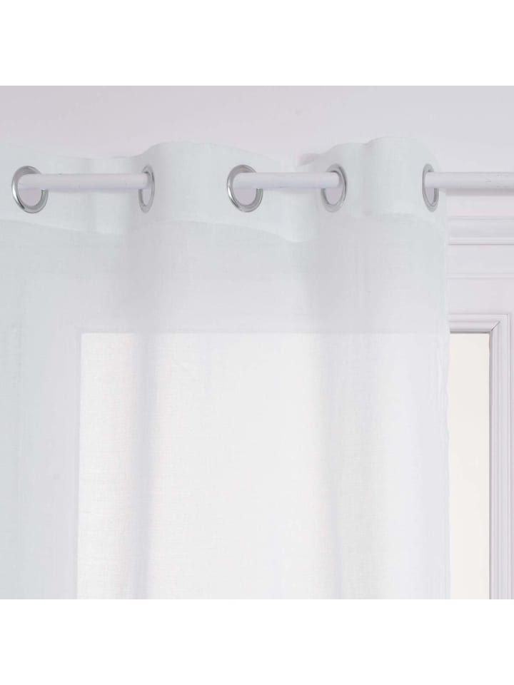 Atmosphera Créateur d'intérieur Fenstervorhang in weiß günstig kaufen onesize