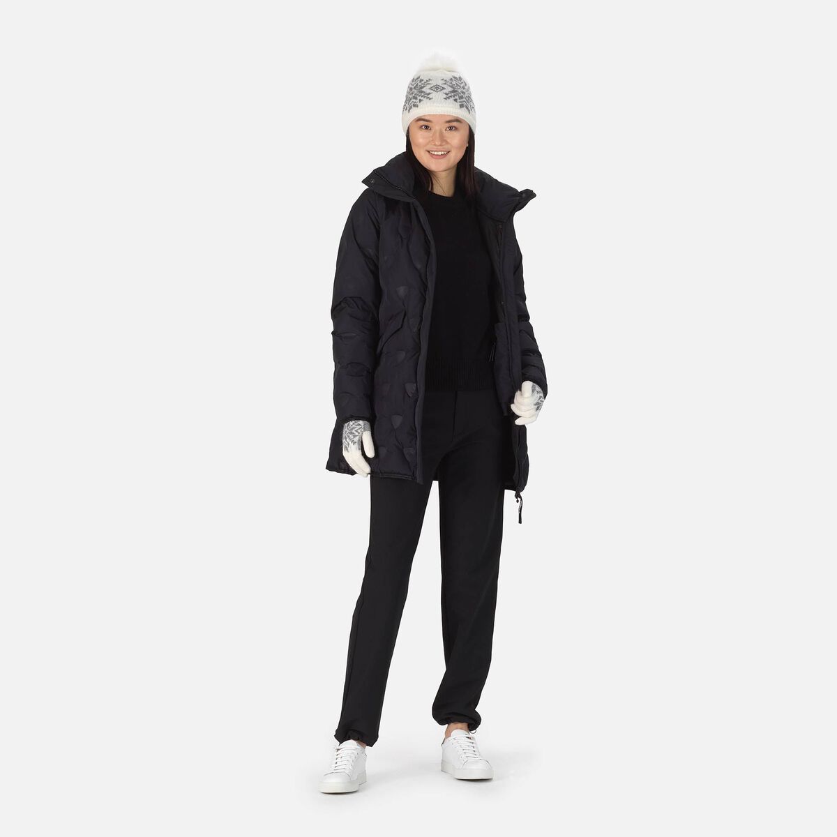 Lange Damenjacke Welded Quiltshield