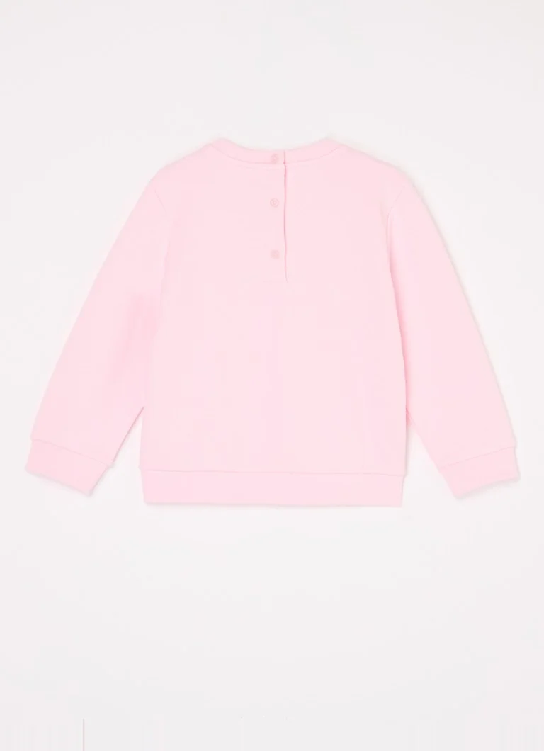 Fendi Sweater with flock logo print