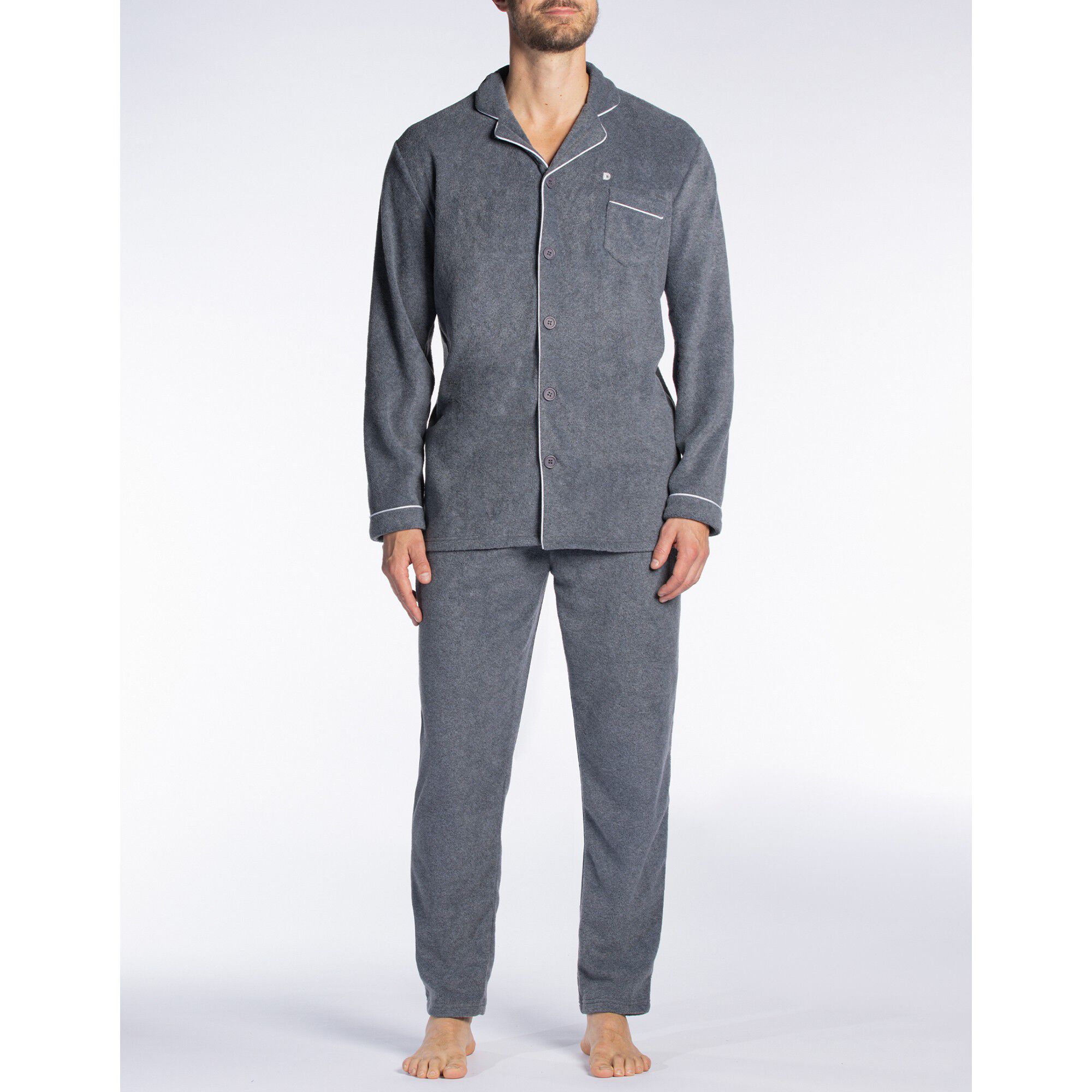 Pyjama boutonné micro polaire Homewear Dodo