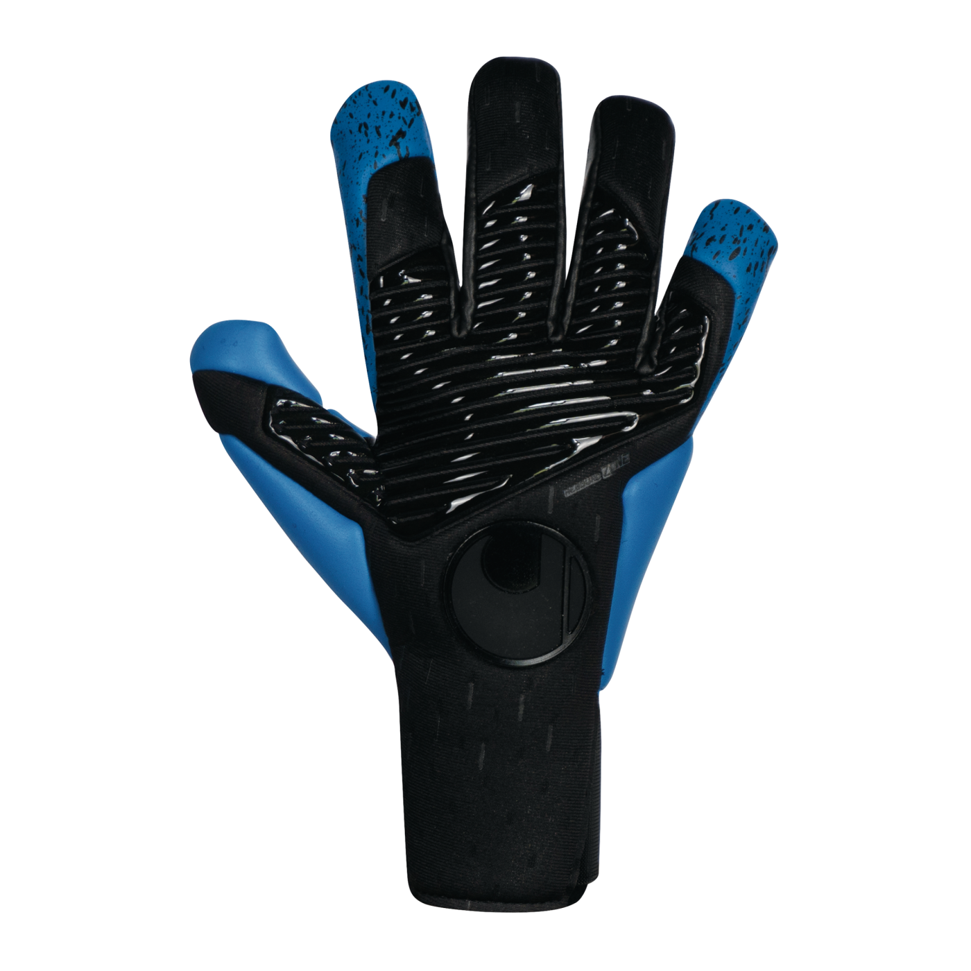 Uhlsport Contact Aquaflex HN Torwarthandschuhe Blau Schwarz F01