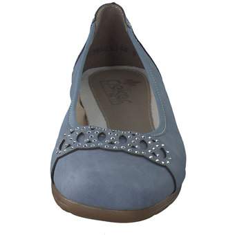 Rieker Ballerina in blau