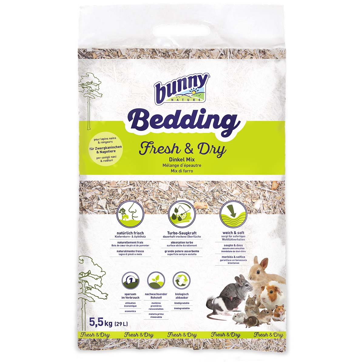 Bunny Bedding Fresh & Dry 29L günstig kaufen