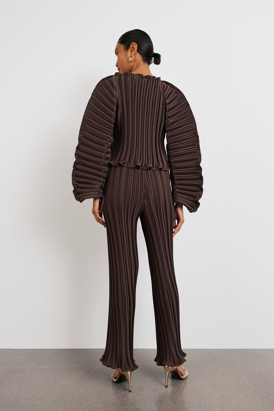 Anina pleated trousers