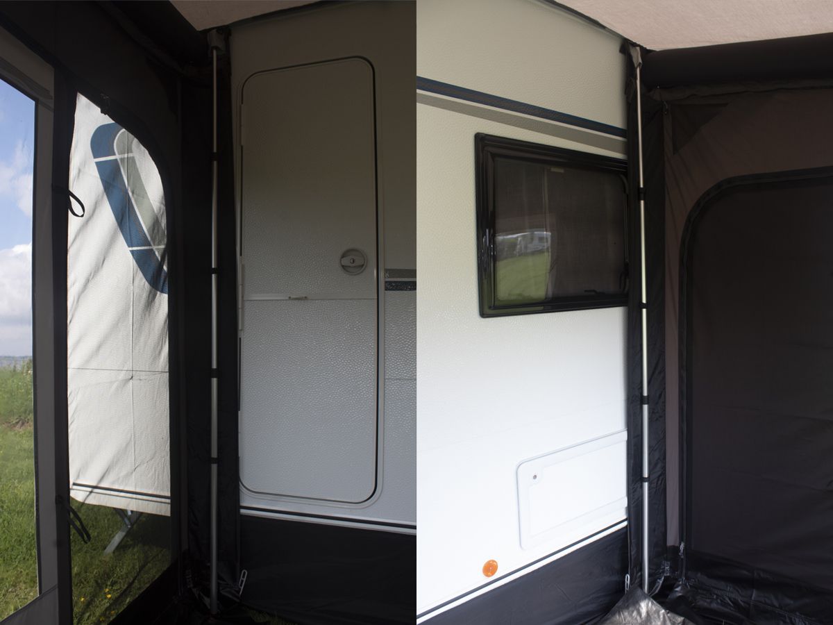 Telta Rear Upright Poles - Andruckstangen
