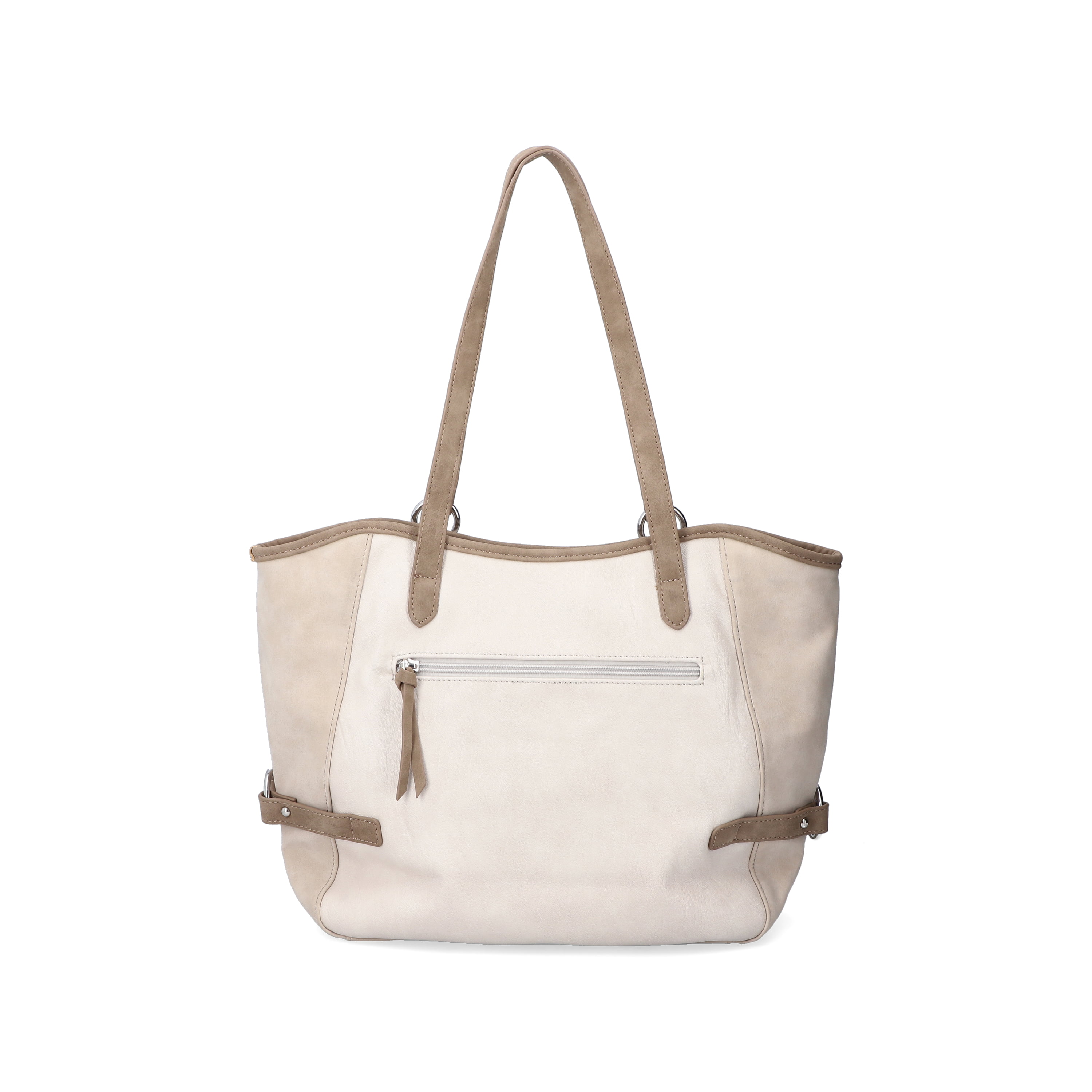 Rieker | Shopper perlweiss-nussbraun-rosé
