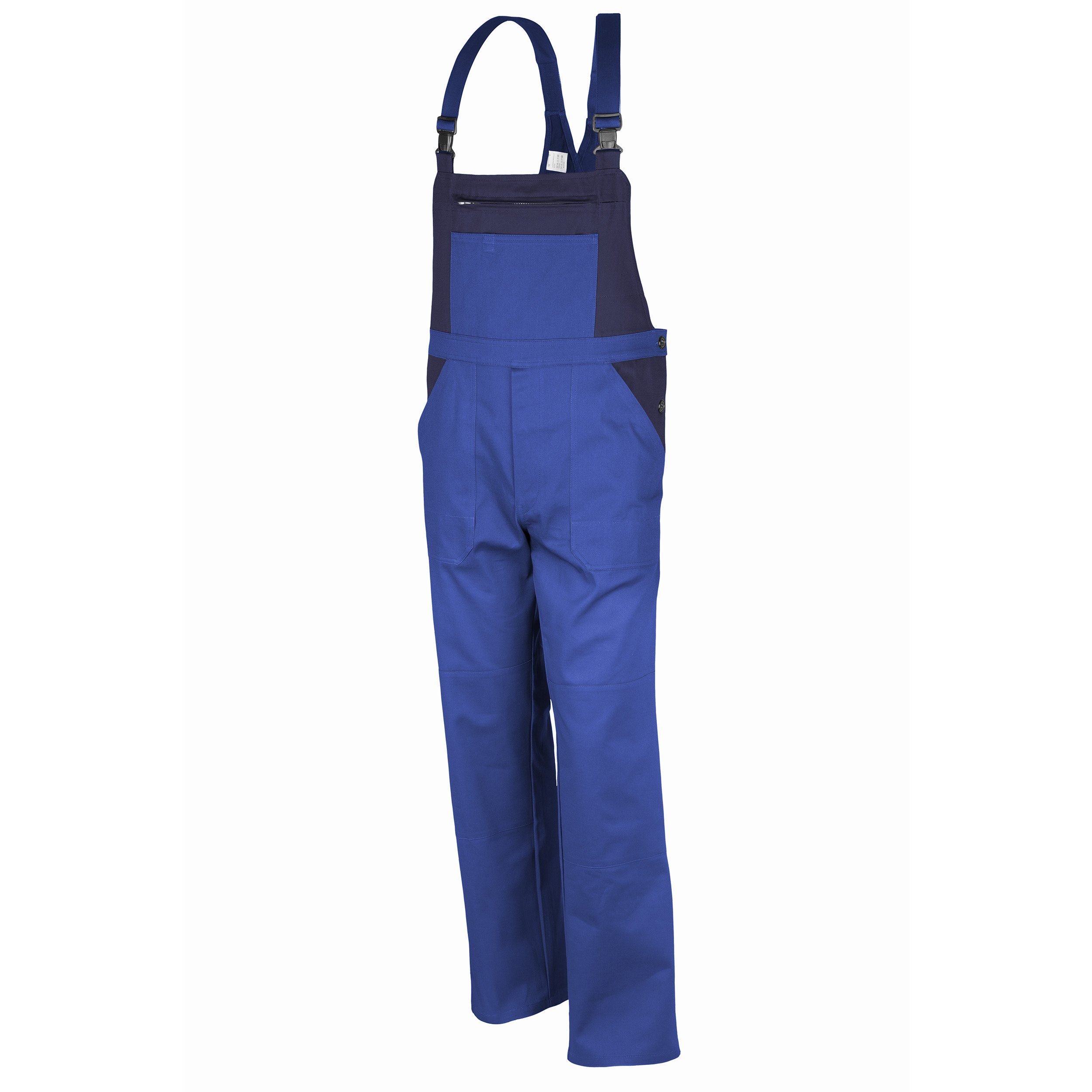 QUALITEX HIGH QUALITY WORKWEAR Arbeitslatzhose basic 2-farbig Latzhose BW 240 g - standard Blaumann