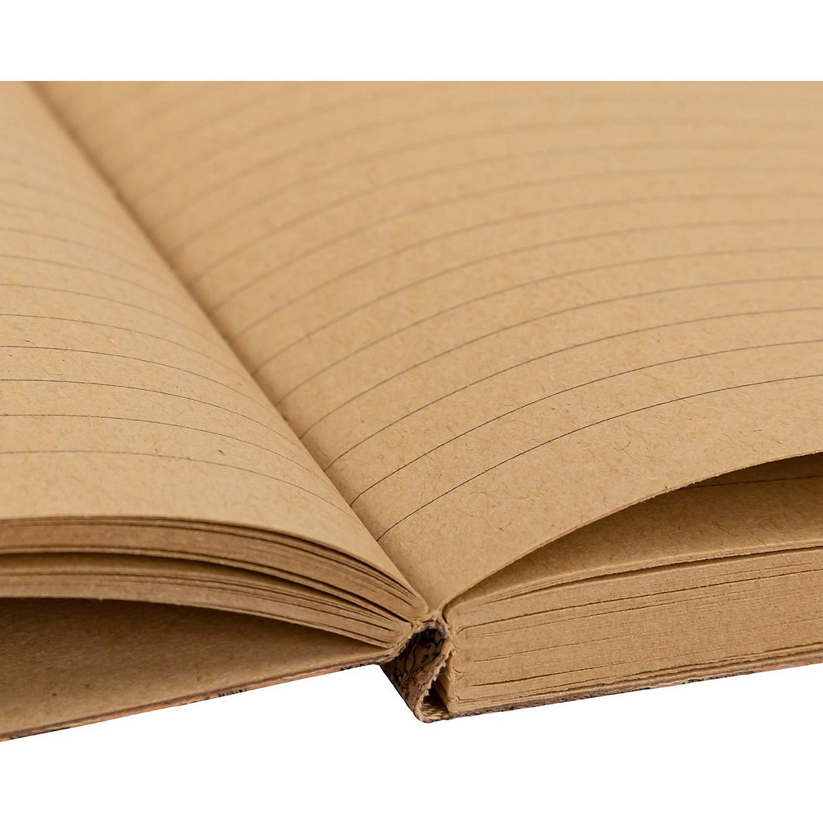 Notizbuch Kork, liniert, 192 Blatt, 20 x 14 cm