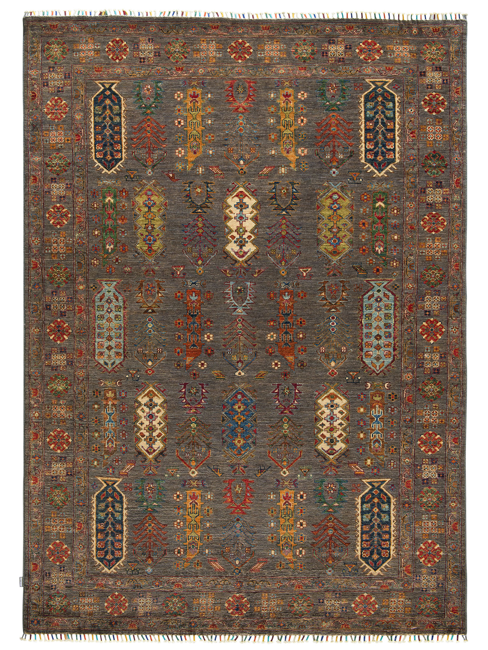 Kazak Ghazni ca. 179 x 247 cm, Unikat / Einzelstück