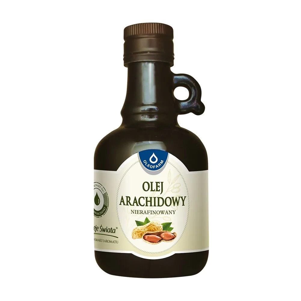 Oleofarm šalto spaudimo žemės riešutų aliejus