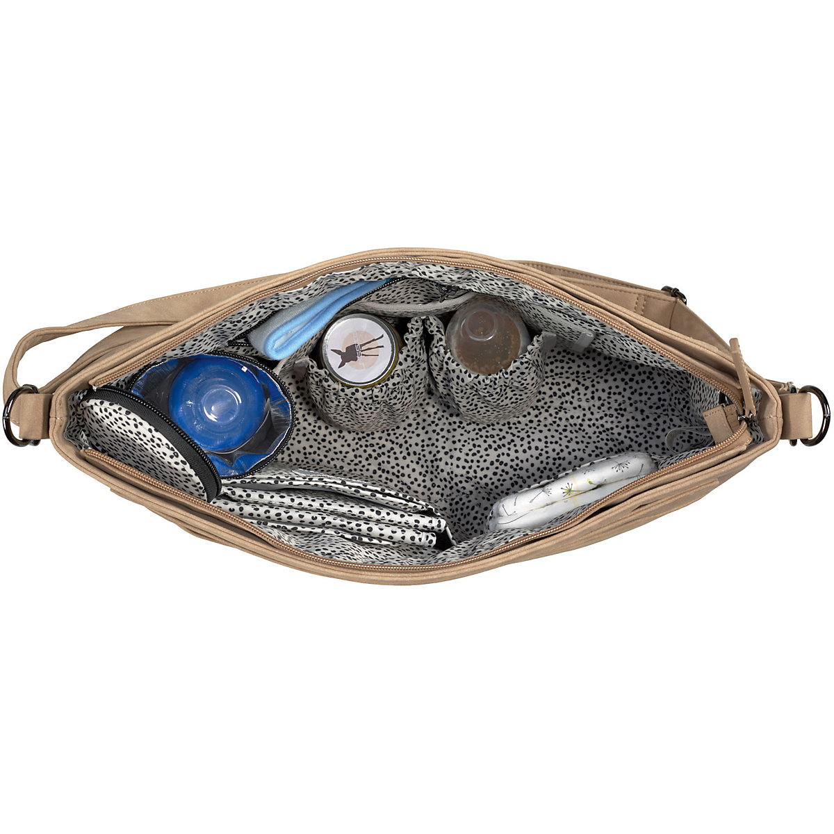 Wickeltasche Zender Shoulder Bag vegan camel